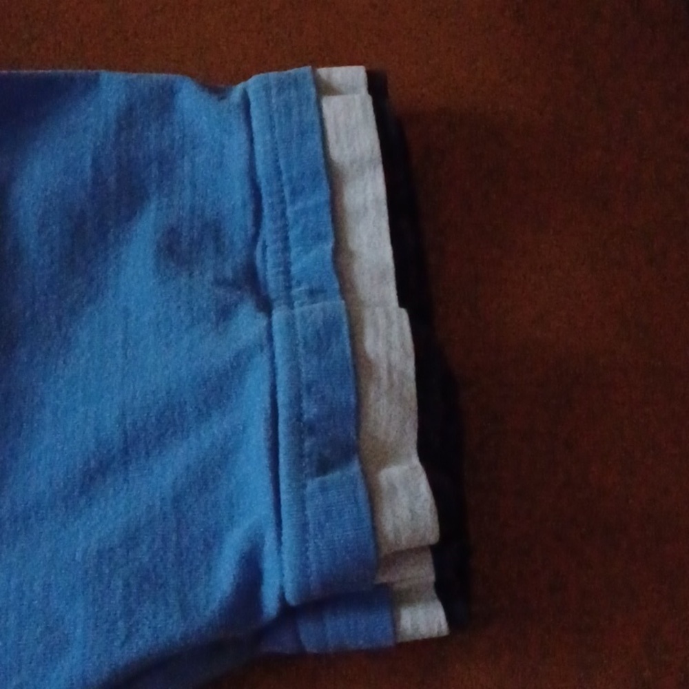 -- 212NYC Blue and White Top Men's Size Large Cotton - Picture 5 of 9
